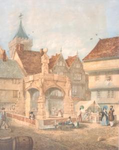 PARMINTER G 1847,The Old Poultry Cross, Salisbury,John Nicholson GB 2014-07-09