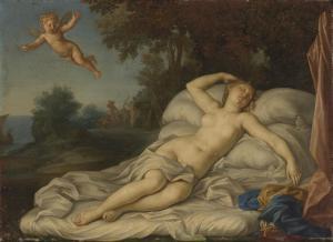 PARODI Domenico 1668-1740,Ariadne on the Island of Naxos, Theseus at sea bey,Christie's 2023-05-24