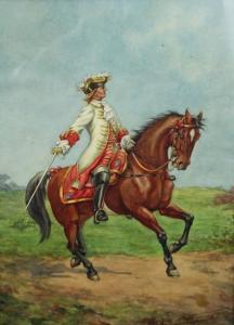 PARQUET Charles Gustave 1826,Le Gradé militaire à cheval,Eric Caudron FR 2018-03-30