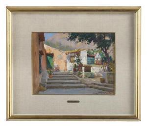 parraga ciriaco 1902-1973,Terrazza,New Orleans Auction US 2017-05-20