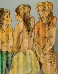 PARRAGA Jose Maria 1937-1997,Tres mujeres,Duran Subastas ES 2016-11-24