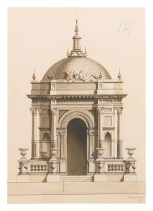 PARRAVICINI Angelo 1868-1925,PROJECT FOR A MONUMENT,Sotheby's GB 2020-06-11