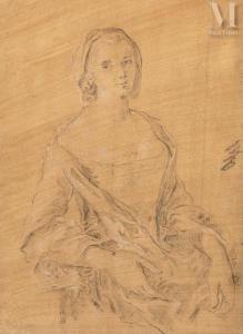PARROCEL Etienne 1696-1775,Portrait de femme assise,Millon & Associés FR 2024-02-08