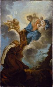 PARROCEL Etienne, le Romain 1696-1776,Visione di San Simone,Cambi IT 2024-02-15