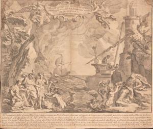PARROCEL Pierre Ignace 1702-1775,Prima Macchina (per fuochi d'artificio) Un Por,Bertolami Fine Arts 2013-06-11