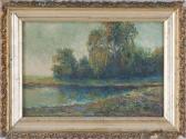 PARROT August 1900-1900,shoreline landscape with trees,South Bay US 2019-07-27