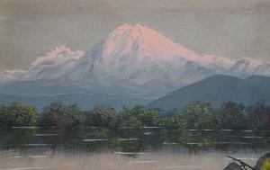 PARROTT POND ELIZABETH 1849-1936,Mt. Rainier in alpine glow,Matthew's Gallery US 2013-03-12