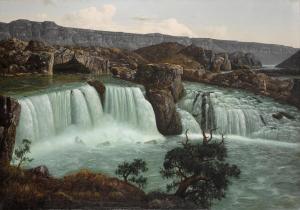 PARROTT William Samuel 1844-1915,Shoshone Falls (Snake River, Idaho),1880,Bonhams GB 2018-08-07