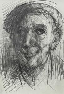 PARRY GARETH 1951,head and shoulders of Arthur Williams Glo (coalman,Rogers Jones & Co GB 2022-11-19