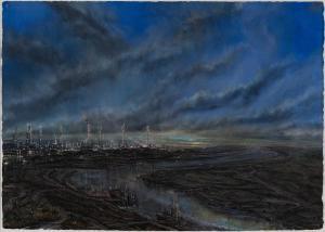 PARRY IWAN GWYN 1970,The Oil Refinery on the Estuary,Rogers Jones & Co GB 2023-11-18