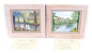 PARRY LEIGH 1919-2017,The river with town bridge,Golding Young & Co. GB 2023-01-18