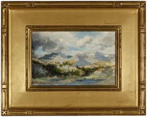 PARSHALL Douglas Ewell 1899-1990,Wind River Range,1961,John Moran Auctioneers US 2009-03-17
