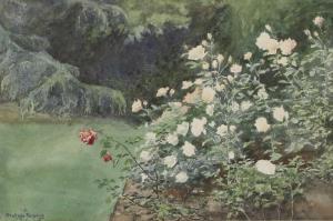 PARSONS Beatrice Emma 1870-1955,Rose garden,Sworders GB 2022-11-27
