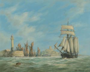 PARSONS Max 1915-1998,TALL SHIP SAILING,Ross's Auctioneers and values IE 2023-12-06