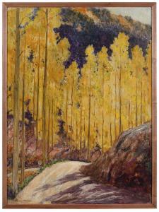 PARSONS Sheldon 1866-1943,Glory of the Aspens,Brunk Auctions US 2024-03-08