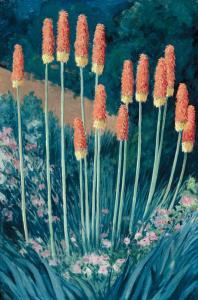 PARSONS Sheldon 1866-1943,Red Hot Pokers,Santa Fe Art Auction US 2023-11-11