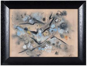 PARSONS STANTON Louise 1915-2005,Lichen and Moss,1950,Brunk Auctions US 2023-11-18