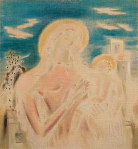 PARTHÉNIS Constantin 1878-1967,Vierge à l'Enfant,Bonhams GB 2022-05-18