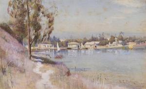 PARTINGTON Richard Langtry 1868-1929,Views of the Oakland boat basin,1894,Bonhams GB 2011-08-09