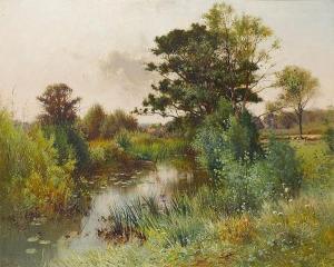 PARTON Ernest 1845-1933,A riverbank,Sotheby's GB 2007-03-20