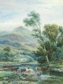 Parton Henry 1858-1933,Cattle drinking; Sheep by a stream,Bonhams GB 2019-03-20