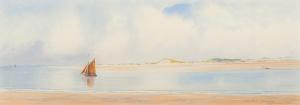 PARTRIDGE Frederick Henry 1849-1929,Scald Head, Brancaster; togeth,1908,Rowley Fine Art Auctioneers 2019-09-07