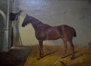 PARTRIDGE J.C 1800-1800,Study of a horse in a stable,Andrew Smith and Son GB 2016-03-22