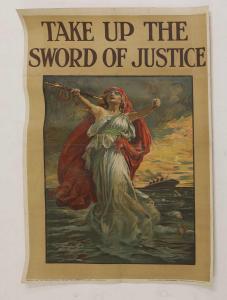 PARTRIDGE JOHN BERNARD 1861-1945,Take Up the Sword of Justice,1915,Sworders GB 2023-02-07