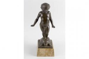 PARZINGER Hans 1800-1900,Study of a naked young boy,Fellows & Sons GB 2015-03-30