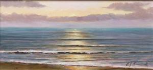 PASCUAL C. S,Sunset on the Shoreline,Gormleys Art Auctions GB 2015-01-20