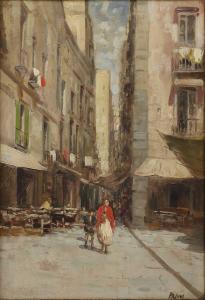 PASINI Lazzaro 1861-1949,An Italian street scene,Sworders GB 2023-09-26