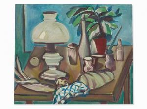 PASKUDA ERHARD 1922-2012,Still Life with Kerosene Lamp,Auctionata DE 2015-08-21