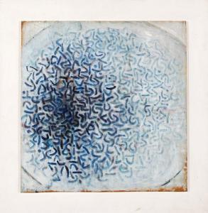 PASMORE Wendy 1915,Graphic Motif - Indigo,1963,Bonhams GB 2011-03-22