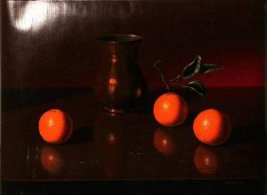 PASQUETTI FORTUNATO,Still Life with Clementines and Vase,Gormleys Art Auctions GB 2014-12-16