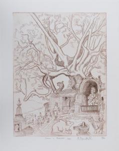 PASQUIER Bruno 1932,NEPAL,1973,Stair Galleries US 2015-06-06