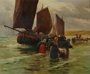 PASQUIER M,Le retour de pêche en baie de Somme,Julien Debacker FR 2017-12-09