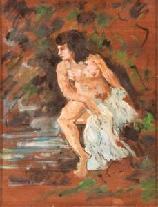 PASSARO Renato 1910-1970,Nudo di donna,Blindarte IT 2010-12-12