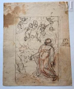 PASSERI Giuseppe 1654-1714,Saint François en extase,Millon & Associés FR 2023-03-17