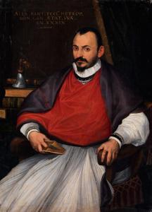 PASSEROTTI TIBURZIO 1555-1612,PORTRÄT DES KARDINALS ALESSANDRO BANTI,1596,Hampel DE 2016-04-07