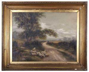 PASSEY Charles Henry 1818-1894,A lane Gomshall Surrey,1894,Keys GB 2024-03-26