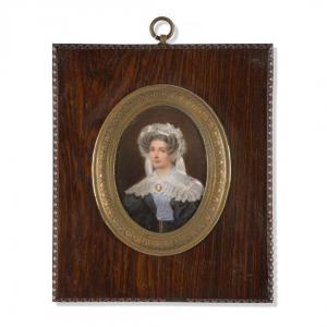 PASSOT GABRIEL ARISTIDE 1797-1875,Portrait de femme au,1836,Artcurial | Briest - Poulain - F. Tajan 2024-03-21