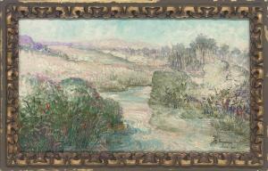 pastor argudin y pedroso 1889,A river running through a Cuban landscape; and A,1939,Christie's 2008-04-29