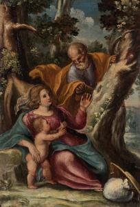 PATANAZZI Alfonso 1636-1720,Sacra famiglia,Wannenes Art Auctions IT 2018-05-30