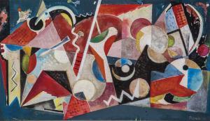 PATEK Helmut 1929-1999,Color composition,1991,Auktionshaus Dr. Fischer DE 2020-06-06