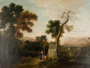 PATEL Antoine 1648-1707,Landscape with Figures,Abell A.N. US 2024-02-21