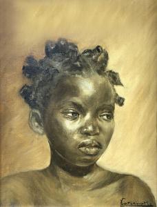 PATERNOTTE M,Portraits d'Africains,1955,Saint Germain en Laye encheres-F. Laurent 2022-03-26