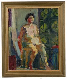 PATERSON Mary Viola 1899-1981,Portrait,Mallams GB 2022-08-28