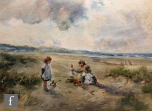 PATERSON THOMAS 1919-1925,Playing in the Sand,Fieldings Auctioneers Limited GB 2023-01-12