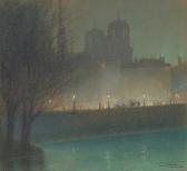 PATIGIAN Haig 1876-1950,View of Notre Dame, Paris,1912,Bonhams GB 2007-08-07