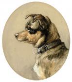 PATON Frank 1856-1909,A favourite Terrier,1880,Christie's GB 2010-10-26
